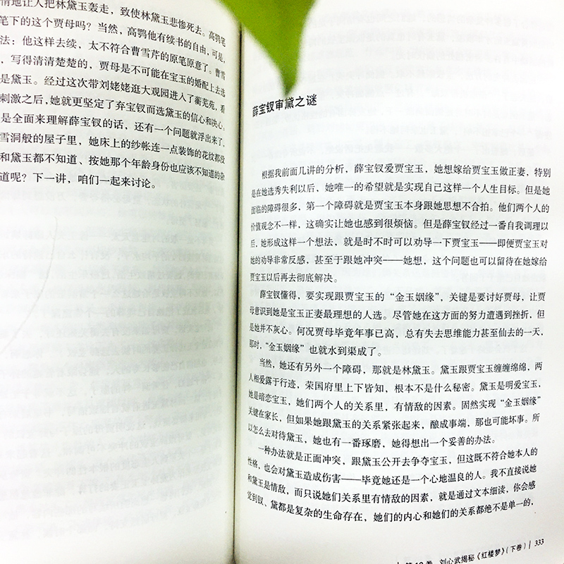 字里行间刘心武揭秘红楼梦刘心武爷爷讲红楼梦套装全2册刘心武爷爷讲红楼刘心武妙品红楼梦红楼梦脂评汇校本红楼梦原著正版-图2