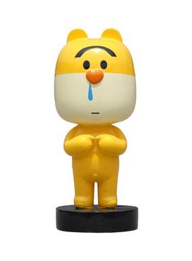 户外大型卡通兔摆件创意玻璃钢网红打卡雕塑商场美陈公仔公园装饰