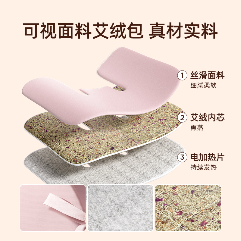 元气达人肩颈热敷包电加热草热敷贴肩膀颈椎专用艾灸颈部披肩围脖
