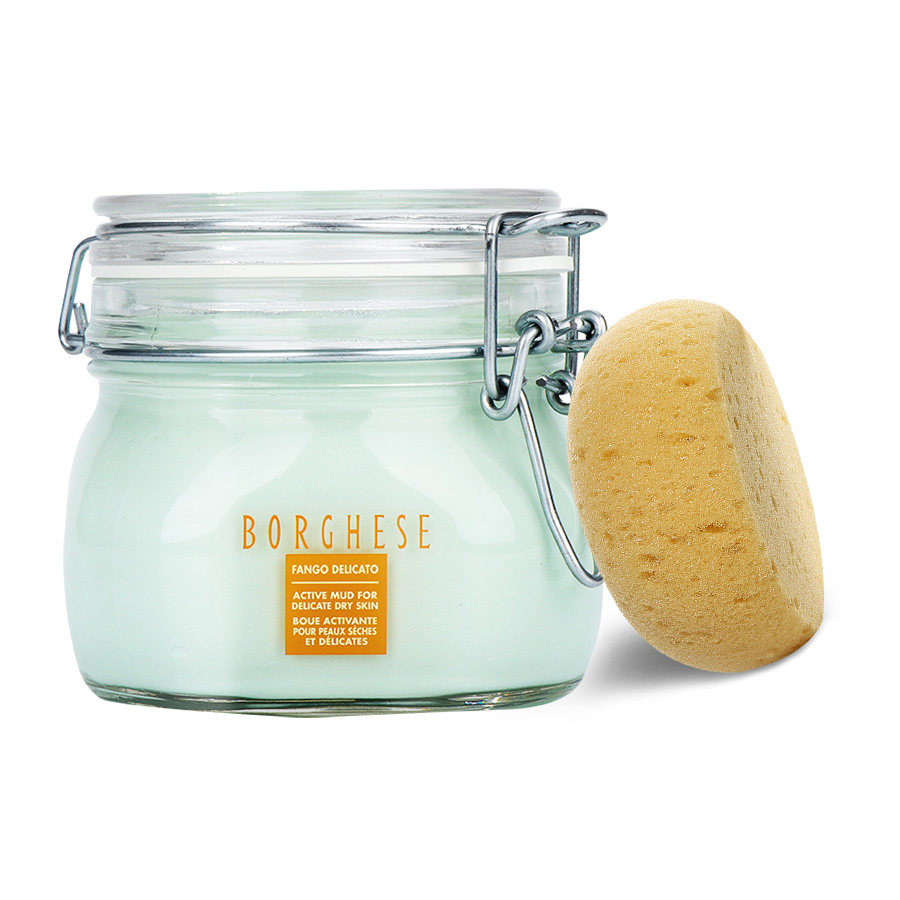 贝佳斯清洁去黑头粉刺500g温和面膜 BORGHESE贝佳斯海外涂抹面膜