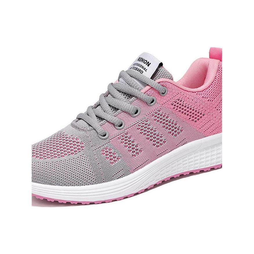 夏季女网面飞织一脚蹬懒人 学生透气软底女运动休闲舒适鞋气垫,淘宝优惠券,粉丝福利购,淘宝优惠卷