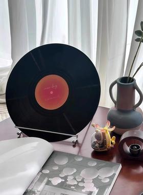 创意涂鸦黑胶唱片装饰酒