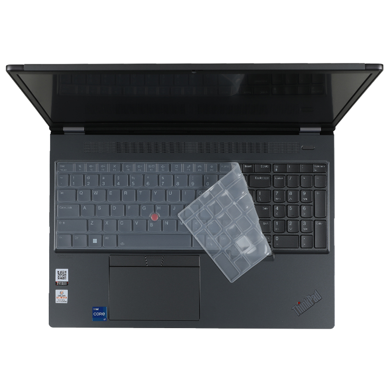 适用于16英寸ThinkPad P16联想笔记本键盘膜轻薄保护防尘罩套柔软防水键位高清钢化防蓝光电脑屏幕膜-图2