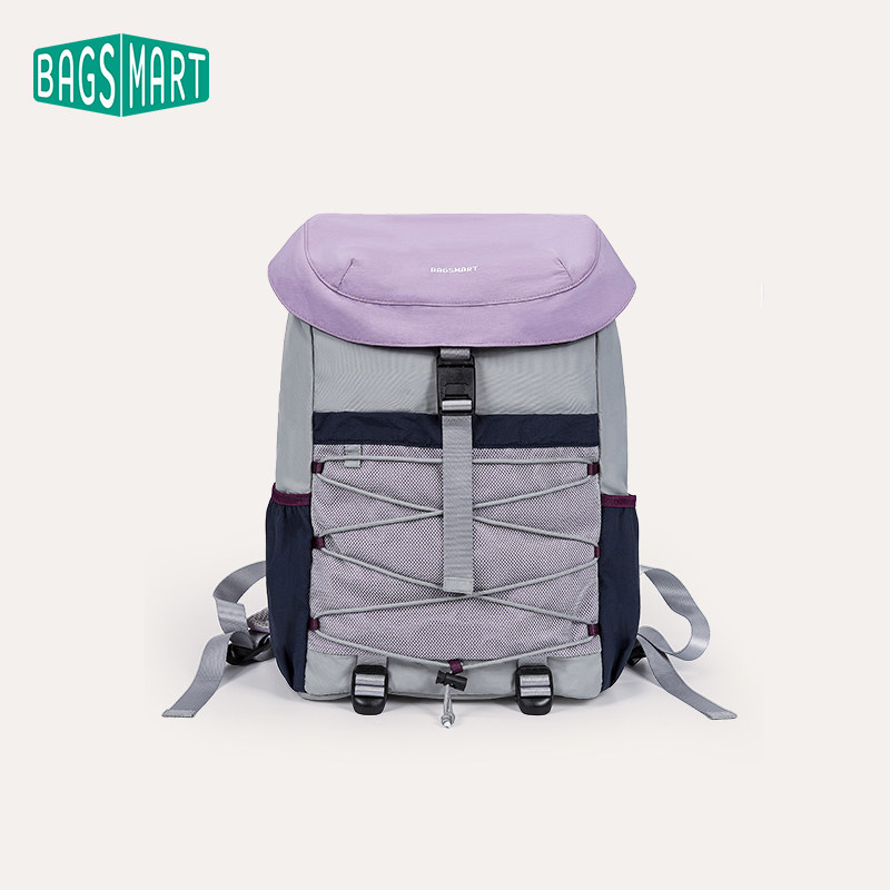 bagsmart户外背包登山双肩包女旅行轻便大容量男款大学生电脑书包