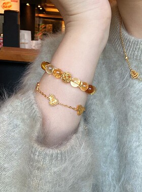 金店同款碎冰冰葫芦项链女复古