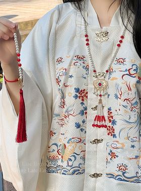 「长相守」新中式马面裙汉服配饰