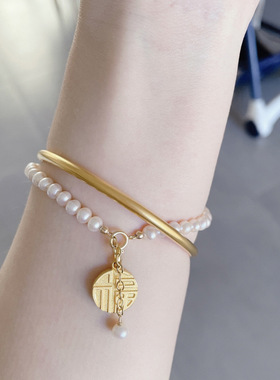 匠心古法工艺素圈传承手镯