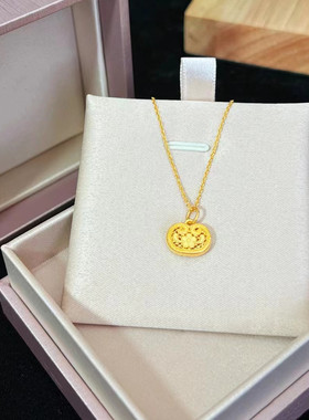 小花锁项链女轻奢小众设计