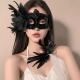 Cos ຫນ້າກາກ sexy ສາວ dress ເຖິງ props ມ່ວນ
