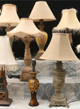 孤品大集合欧式风民宿床头台灯