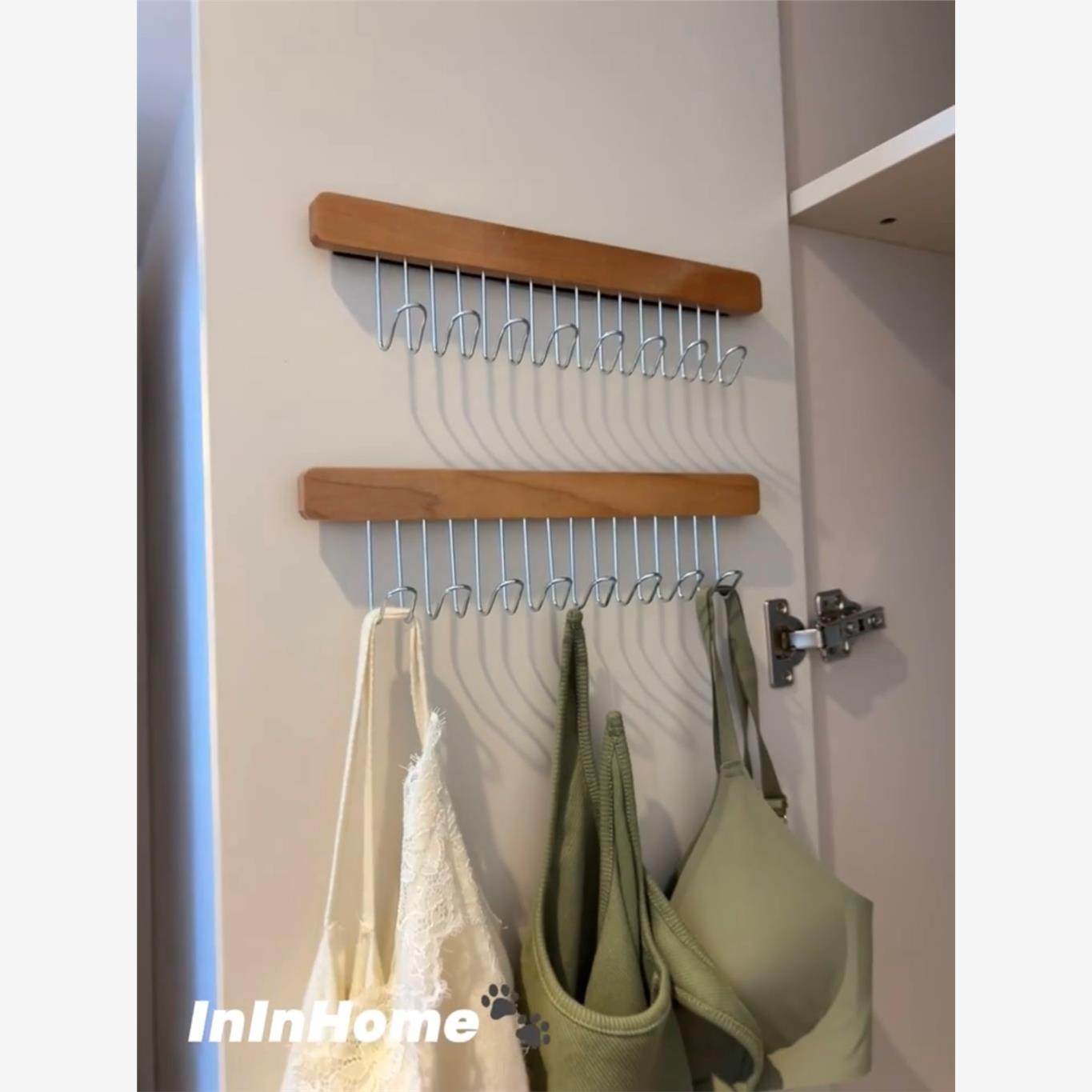 【新家的一百个快递】家用吊带内衣收纳壁挂式伸缩挂钩多功能抽拉,淘宝优惠券,粉丝福利购,淘宝优惠卷