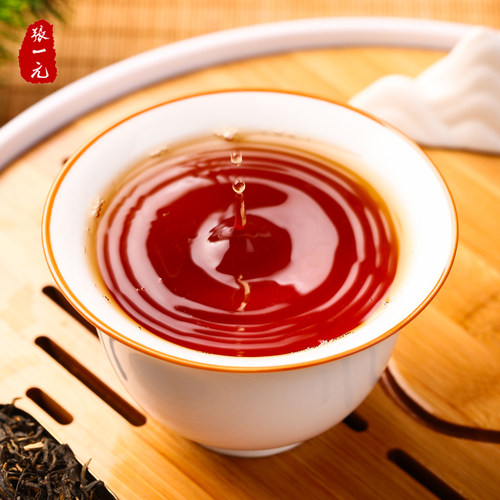张一元茶叶特级云南红茶浓香型滇红大树工夫红茶尚品系列100g罐装 - 图1