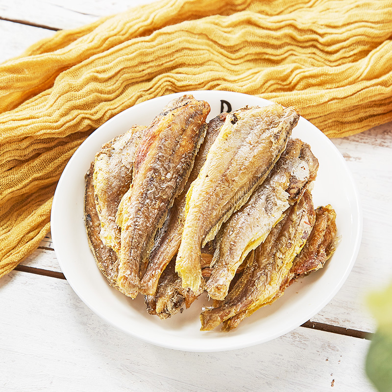 【海狸先生】香酥酥脆黄花鱼小黄鱼 海狸先生即食鱼零食