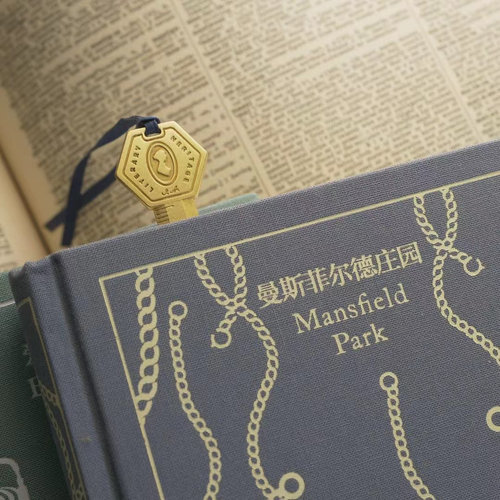 黄铜裁书尺 奥斯丁｜简奥斯丁胸像｜金属书签裁纸刀尺子｜生日礼物手帐作家周边纪念品文具｜上海译文出版社七海制造局七海之星 - 图1