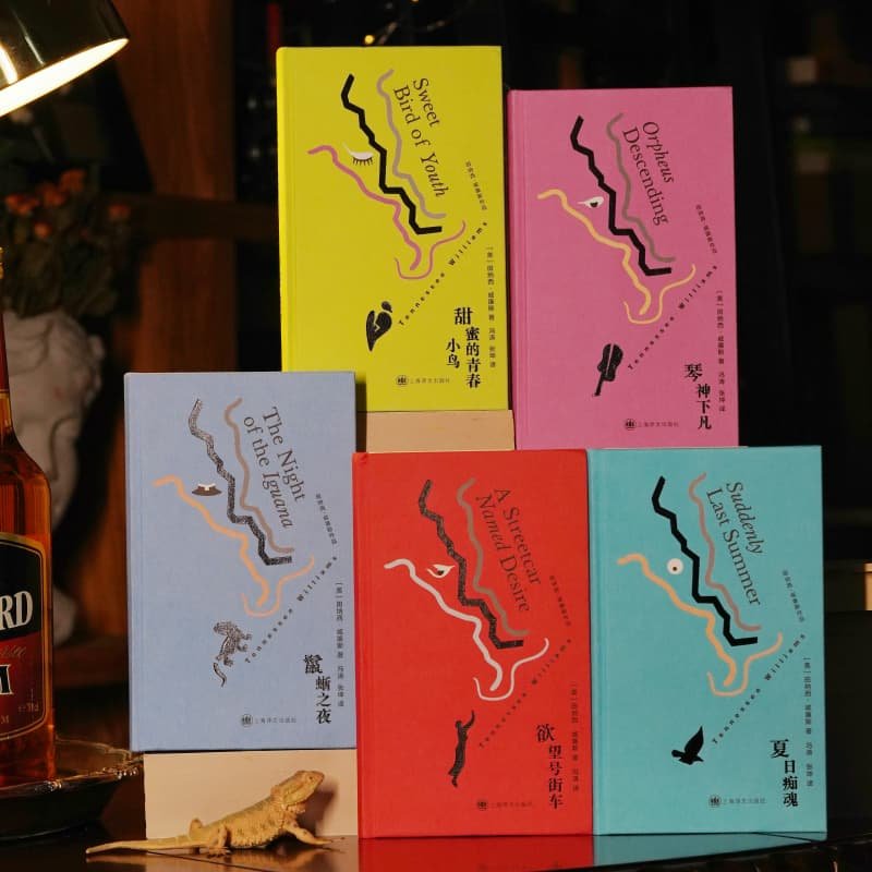 [布面精装]田纳西·威廉斯作品五种 欲望号街车/鬣蜥之夜/琴神下凡/甜蜜的青春小鸟/夏日痴魂 普利策奖 上海译文出版社 正版,淘宝优惠券,粉丝福利购,淘宝优惠卷