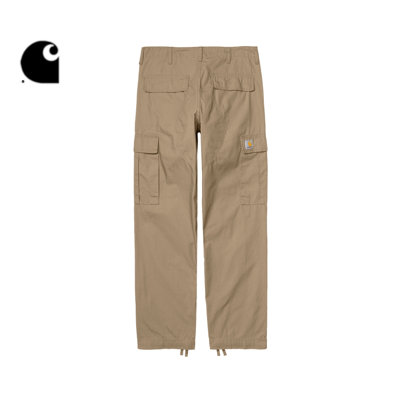 Carhartt WIP工装裤男装春秋经典LOGO标签宽版多口袋卡哈特 - 图1