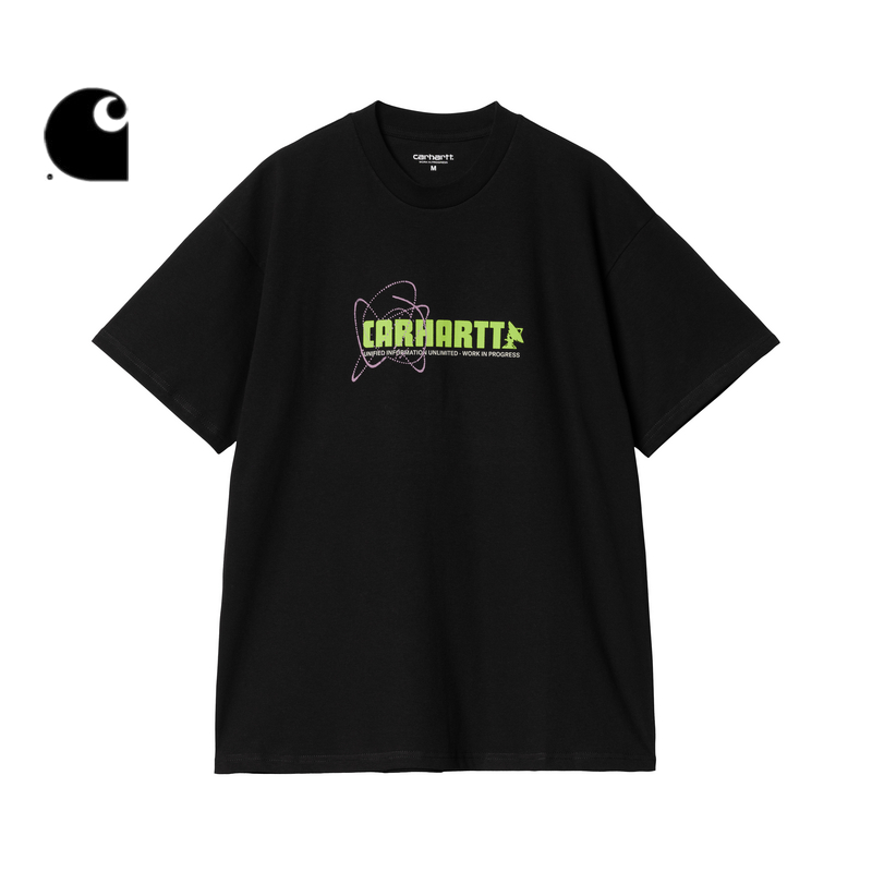 Carhartt WIP短袖T恤男装春夏新品卡通风科学基因图案印花卡哈特 - 图0