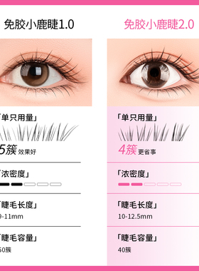anjicat免胶小鹿睫2.0
