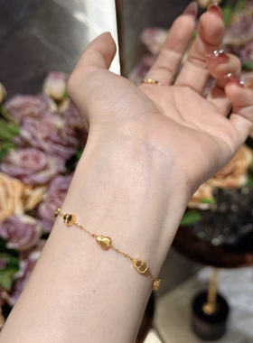 金金平替！爆闪mini五花葫芦手链