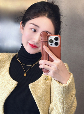 财迷“小金砖”双层小金条项链