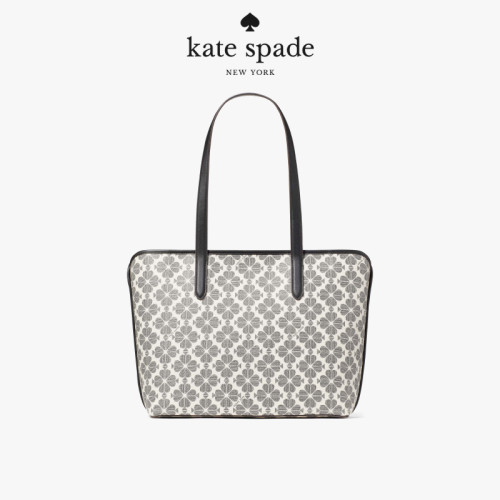 【礼物】kate spade ks 大号老花托特包单肩包感 - 图3
