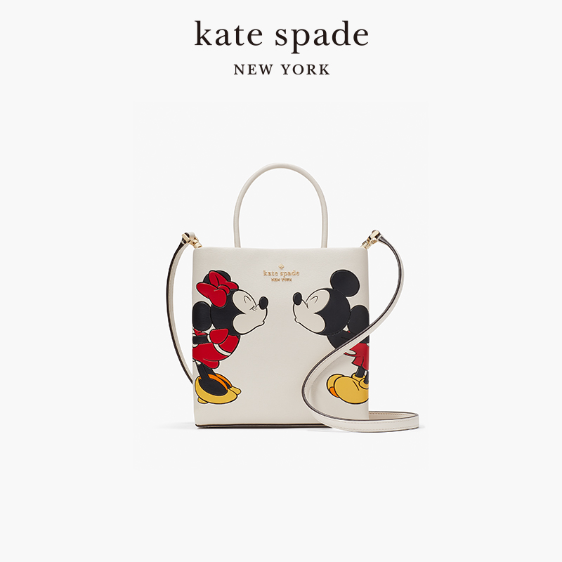 【春夏新品】kate spade ks DISNEY迪士尼联名迷你托特包手腕包女-图3