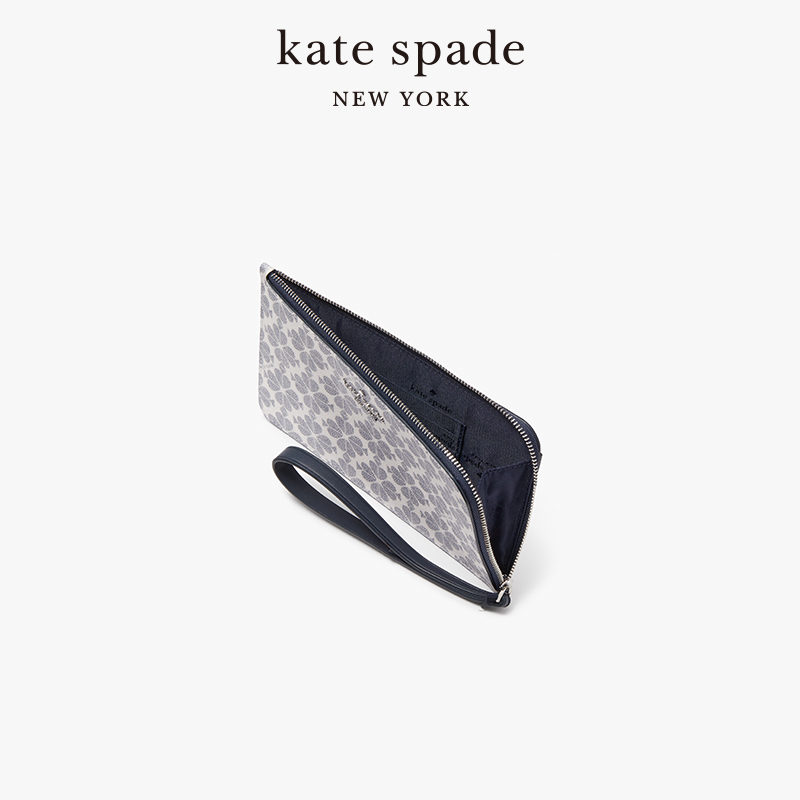 【春季新品】kate spade ks lucy 老花中号手拿包手袋手包通勤女