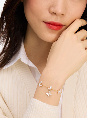 katespade蝴蝶元素手链