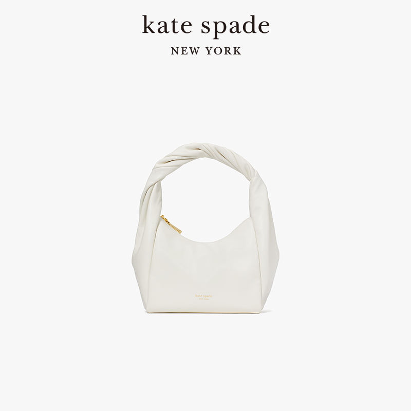 【2024新款】kate spade ks菜篮形时尚月牙包单肩手提腋下包女士-图0