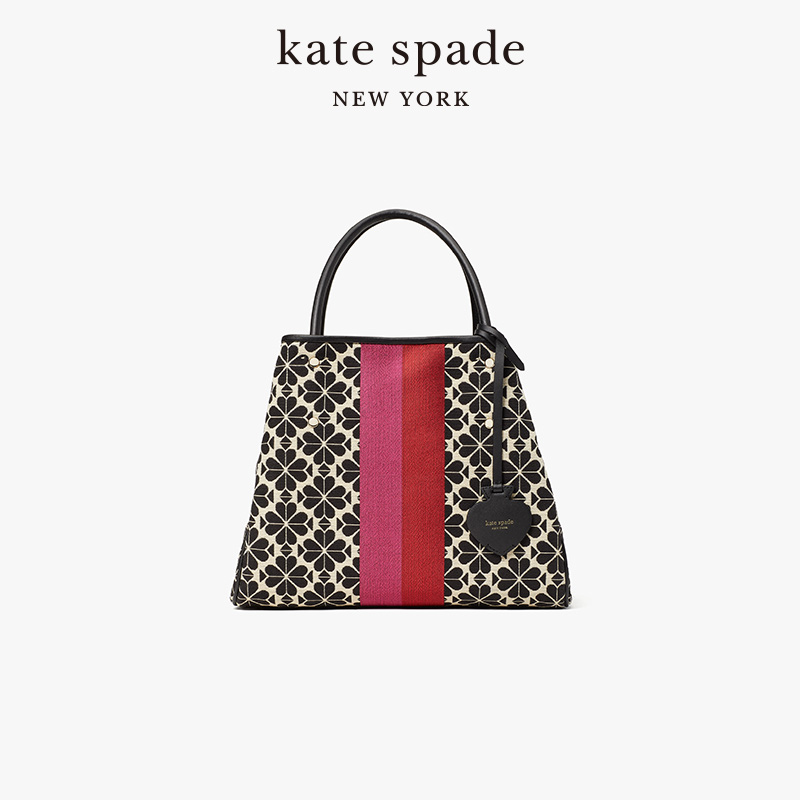 kate spade ks everything 中号老花手提托特包时尚通勤质感女包