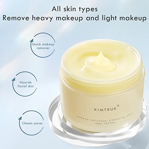 KIMTRUE Makeup Remover 2 in 1 Makeup Remover Cleansing Balm - 图1