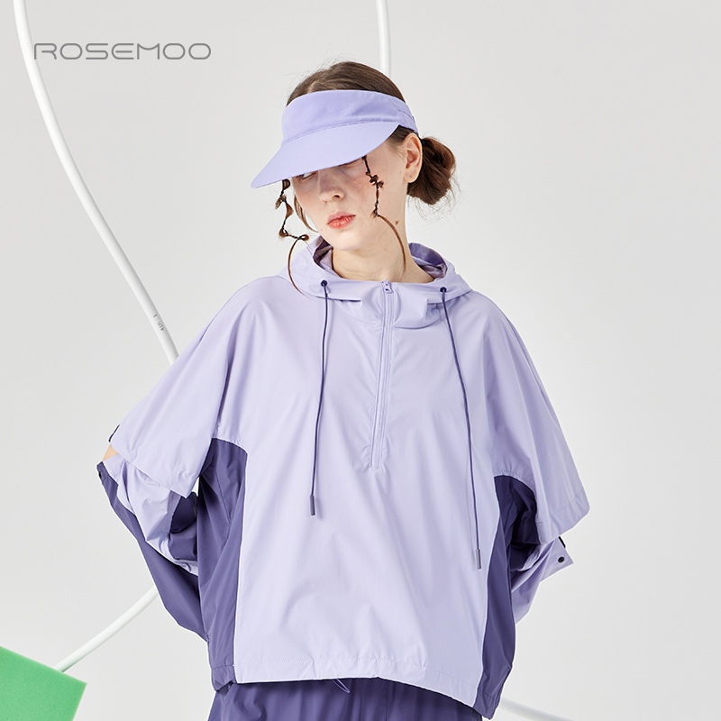 容子木ROSEMOO24年夏季新款微弹轻薄舒适套头衫RCL2TP203B-图3