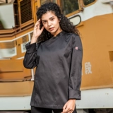 Летний хлопковый лонгслив для работы, дышащий комплект подходит для мужчин и женщин для отеля, китайский стиль, большой размер