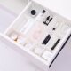 Free combination of drawer storage partitions