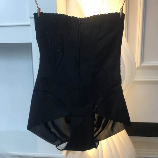 美容院锗网收腹提臀三角高腰拉链裤（1减10