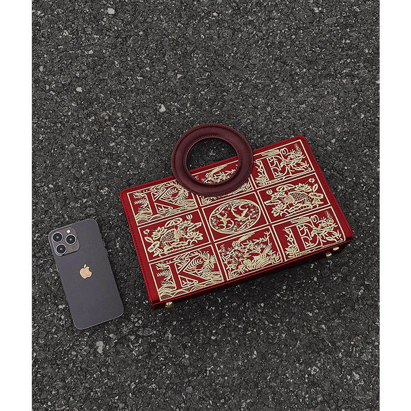 国风刺绣红色结婚包包新娘包手提包女大容量2024新款斜挎包妈妈包,淘宝优惠券,粉丝福利购,淘宝优惠卷