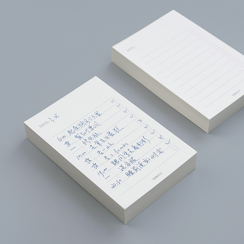 『言本文具』待办事项便签本 TODOLIST每日计划便签纸无粘性150纸张每日备忘效率管理可撕随身迷你小本子清单 - 图0