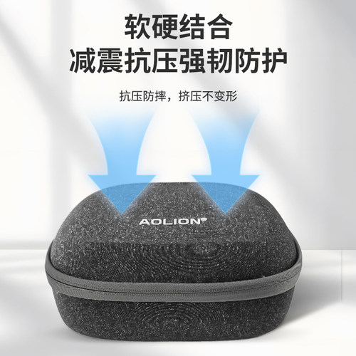AOLION澳加狮 Switch2手柄收纳包适用任天堂joycon手柄收纳盒ns pro手柄保护硬盒ns2手柄手提包olde配件 - 图2