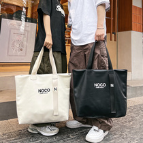 Day Train tote tote bag mens large capacity students class commute handbag small crowdtrend single shoulder bag girls