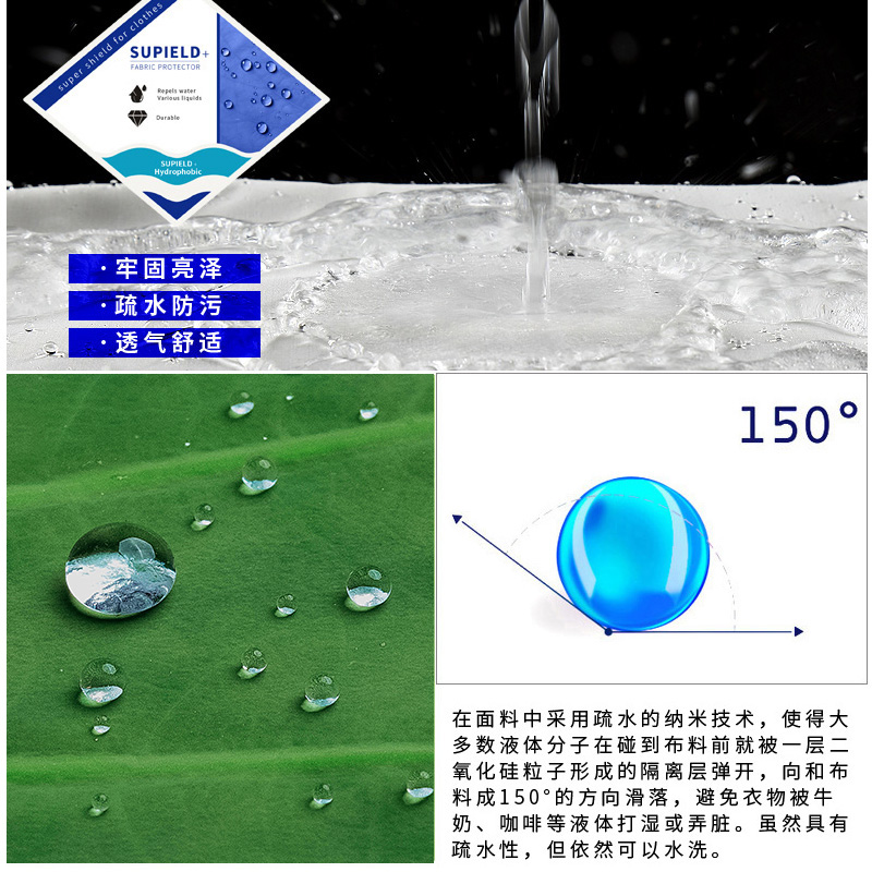 素湃Supield黑科技疏水抗污工装裤男束脚裤小脚休闲裤夏季薄款潮-图0