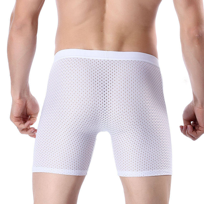 男士夏季速干加大加长防磨腿长裤头 又京男平角内裤