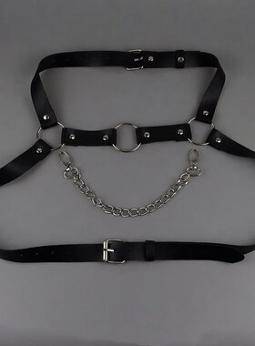 style chest chain sexy men's shoulder strap neck strap punk