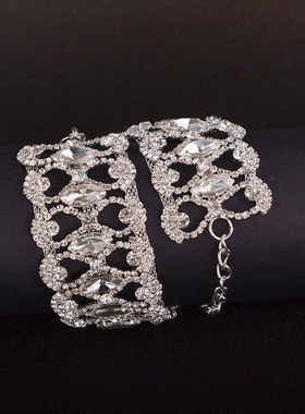 female Short diamond necklace claw chain pattern choker set