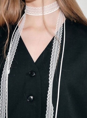 New lace choker women's Sexy sweet collarbone scarf necklace