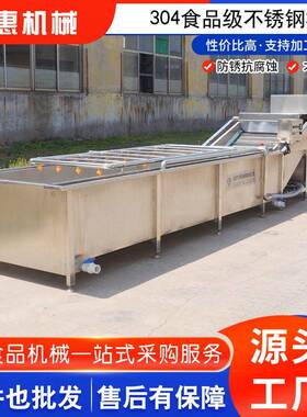 气泡清洗机果蔬清洗机大型商用青菜清洗机柑橘气泡清洗机