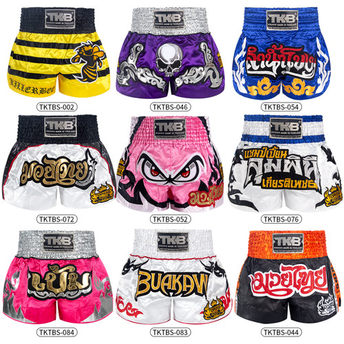 泰国进口TKB拳击训练短裤 专业泰拳散打格斗比赛自由搏击新款短裤 - 图2