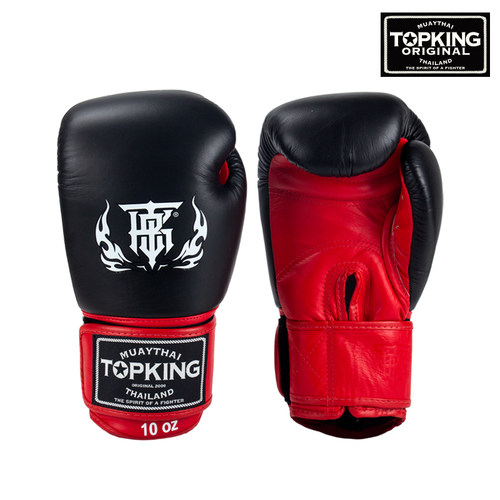 泰国进口tkb拳击手套专业搏击格斗泰拳训练加长手腕护腕真皮拳套 - 图3