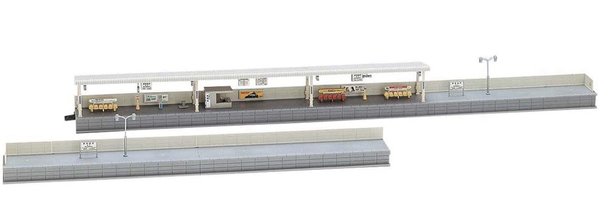 TOMIX 4031 N比例站台侧式车站近代型铁道火车模型沙盘配 - 图1