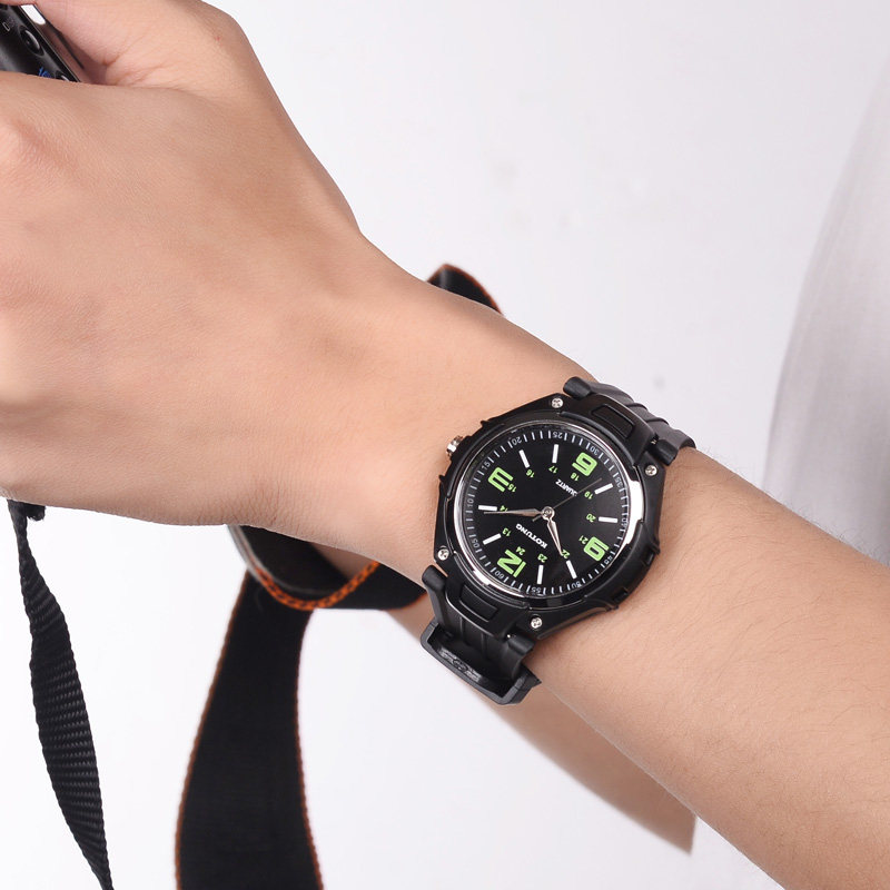 男中小学生初中生运动指针式石英表 wahome国产腕表