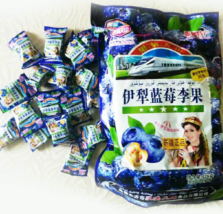 新疆特产伊犁428g蓝莓李果蓝蓝莓干 食意街蓝莓